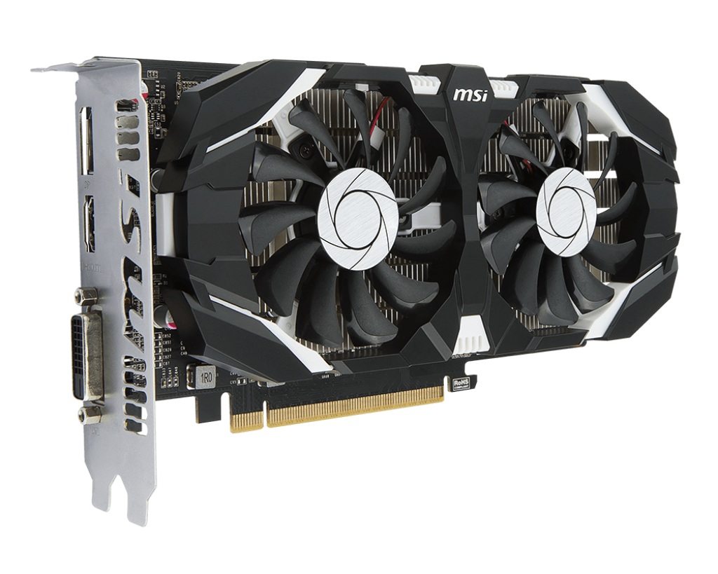 MSI GTX 1050 Ti T OCV1 4GB Gaming Graphics Card